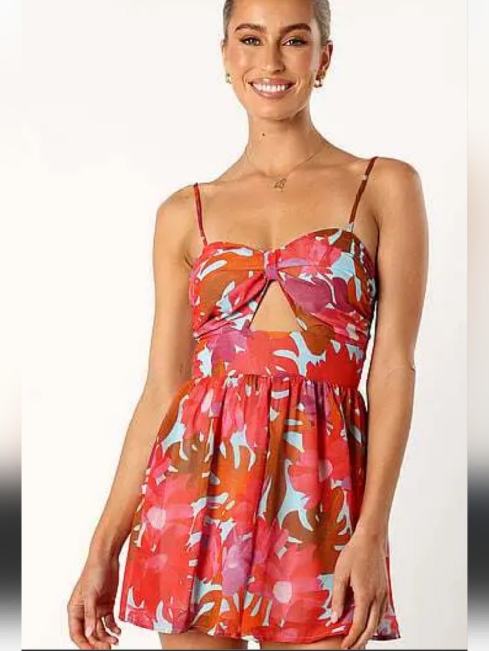 Petal & Pup Floral Romper Size Small